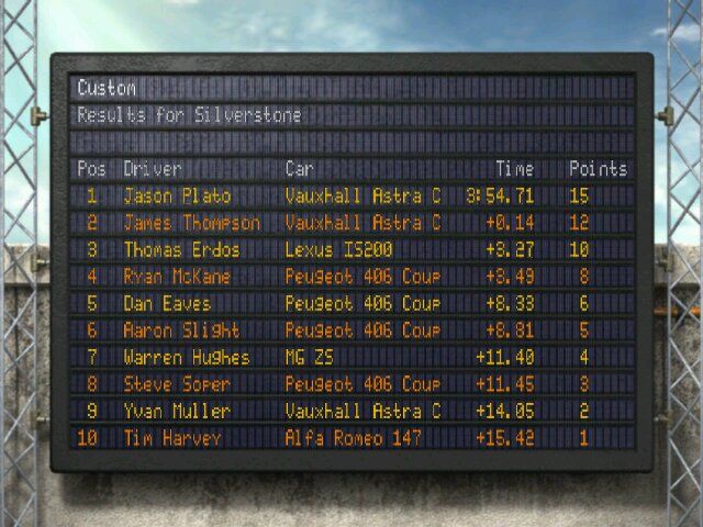 Pro Race Driver screenshot 4 for Xbox